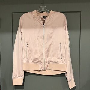 a.n.a Blush Pink Bomber Jacket